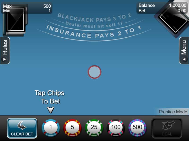 blackjack play online free